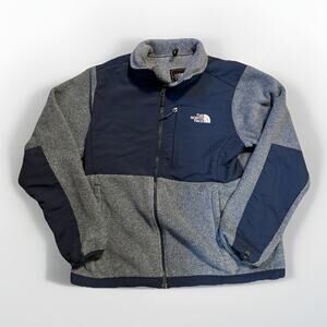 The North Face Women’s Fleece Jacket Green Full Zip Outdoor Medium 22x25